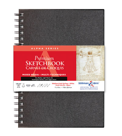 Alpha Premium Sketchbook Series