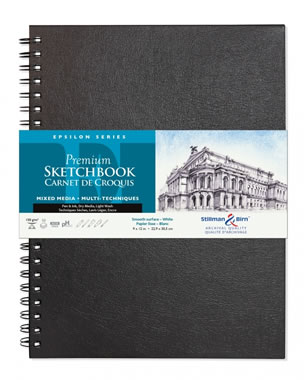 Wirebound - Epsilon Premium Sketchbooks