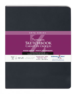 Stillman & Birn Mixed Media Sketchbook - Zeta Series (Extra