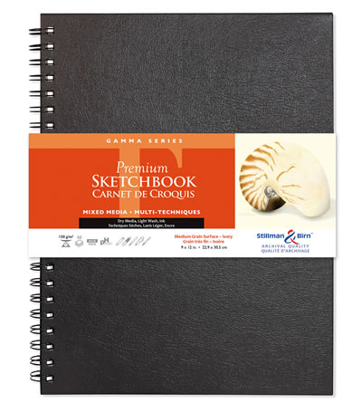 Wirebound Epsilon Premium Sketchbook Series