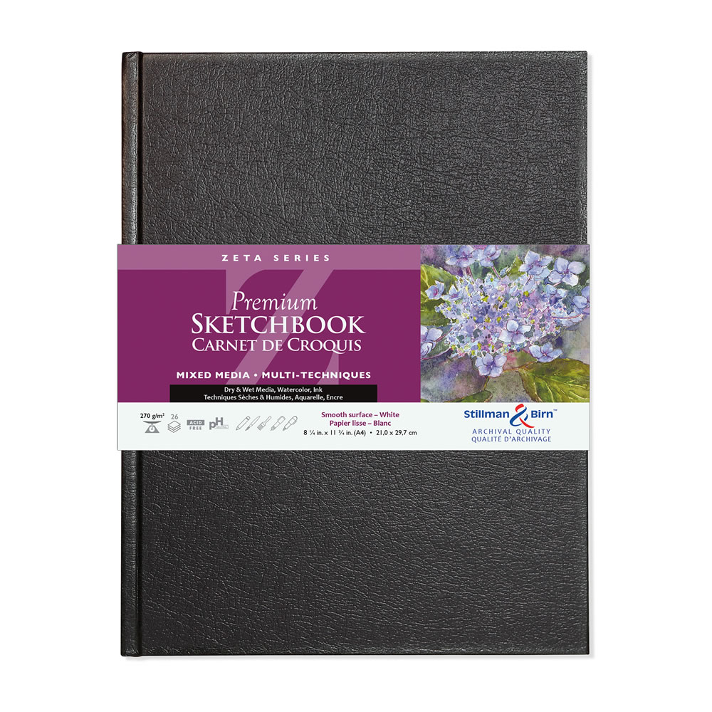 Stillman & Birn® Zeta Series White Softcover Mixed Media Sketchbook